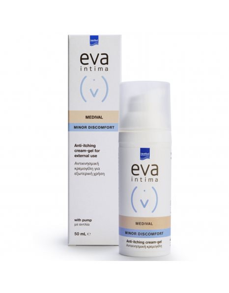 Intermed Eva Intima Medival Minor Discomfort Αντικνησμική Κρεμογέλη για την Ευαίσθητη Περιοχή 50ml.