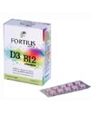 Geoplan Fortius D3 2500iu + B12 1000mg Vitamins x 30 Tabs