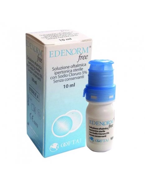 Medcon Edenorm 5% Free Υπέρτονο Οφθαλμικό Λιπαντικό Διάλυμα 10ml