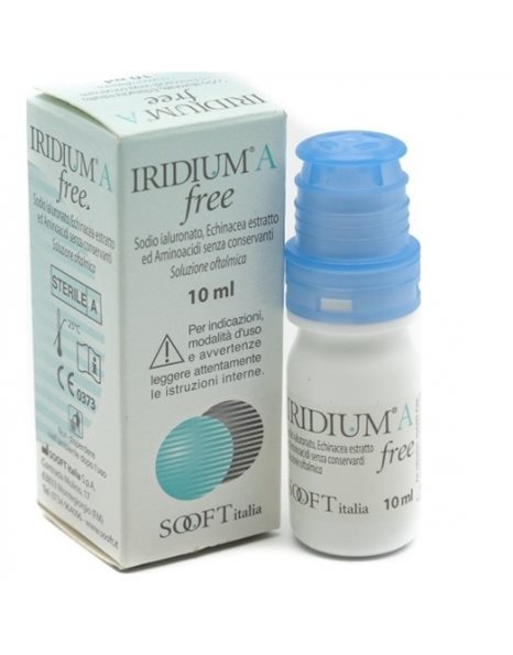 Iridium A Free Οφθαλμικές Σταγόνες Για Την Προστασία Του Επιθήλιου Του Κερατοειδούς 10ml