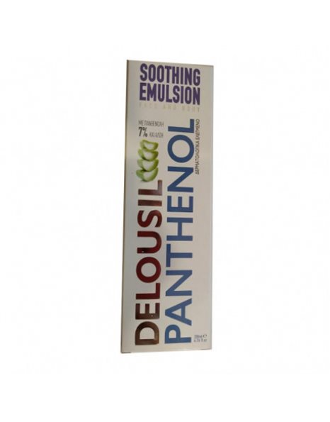 SJA Delousil Panthenol Soothing Emulsion Γαλάκτωμα Προσώπου & Σώματος με Πανθενόλη 7%, 200ml