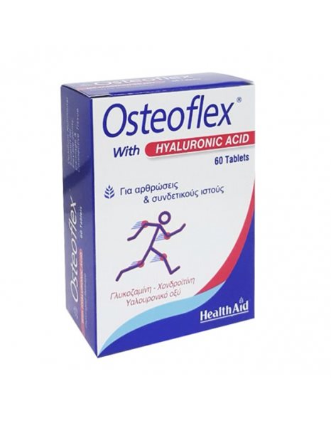 Health Aid Osteoflex with Hyaluronic Acid 60 ταμπλέτες