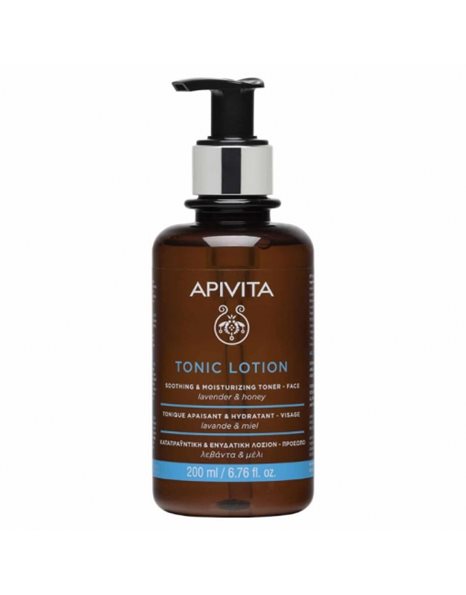 Apivita Tonic Lotion Καταπραϋντική & Ενυδατική Λοσιόν Με Μέλι & Λεβάντα 200ml