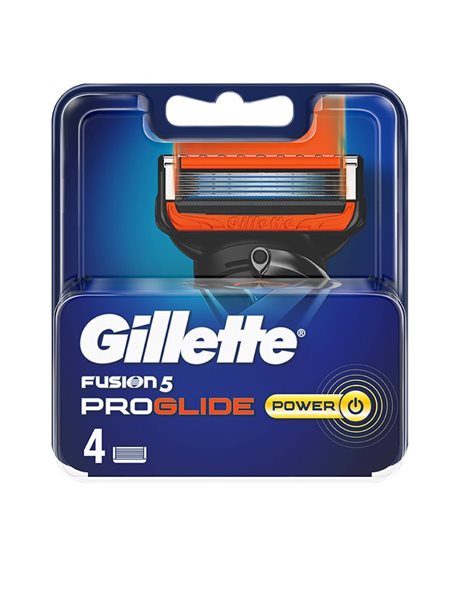 Gillette Fusion 5 Proglide Power Ανταλλακτικές Κεφαλές Ανδρικής Ξυριστικής Μηχανής με 5 Λεπίδες