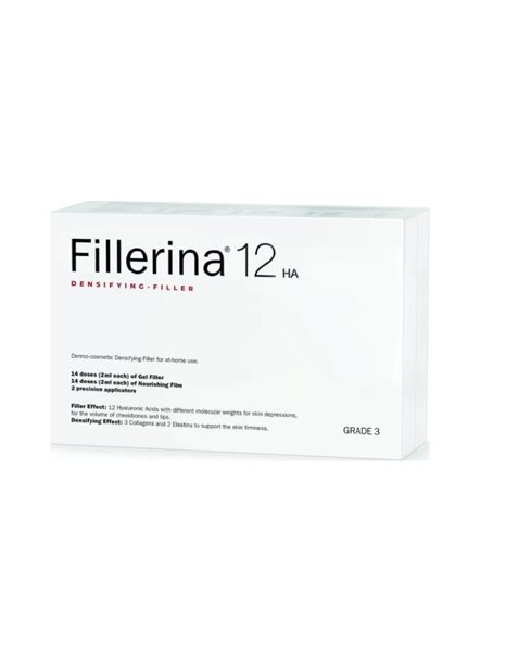 Fillerina 12 HA Densifying Filler Face Treatment Serum Grade 3 Ορός Προσώπου Βαθμός 3 2x30ml