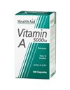 Health Aid Vitamin A 5000iu 100 κάψουλες