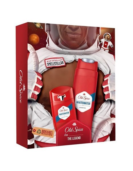 Old Spice Set Whitewater Astronaut Deodorant Stick 50ml & Shower Gel 250ml