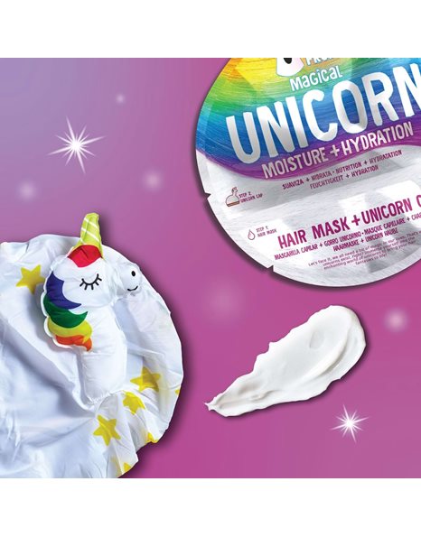 Bear Fruits Magical Unicorn Μάσκα Μαλλιών Για Φυσική Υγρασία & Ενυδάτωση 20ml + Σκουφάκι Μονόκερος