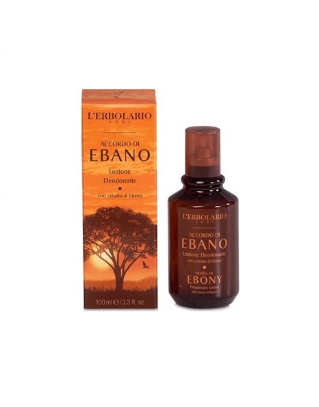 L'Erbolario Accordo di Ebano After Shave Lotion Deodorante Tονωτική Λοσιόν για μετά το ξύρισμα 100ml