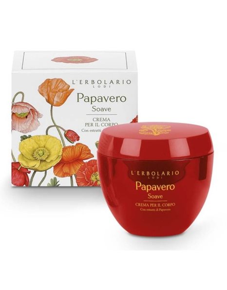 L' Erbolario Papavero Body cream Κρέμα Σώματος 200ml