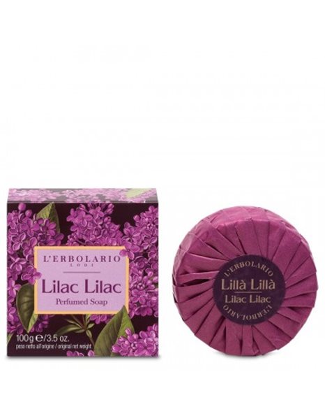 L'Erbolario Perfumed Soap Lilla Lilla Αρωματικό Σαπούνι 100gr
