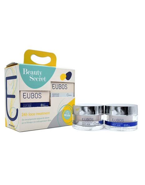 Eubos Anti Age Hyaluronic Repair Filler Beauty Secret Box Κρέμα Ημέρας 50ml & Κρέμας Νυχτός 50ml