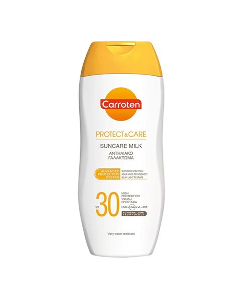 Carroten Protect & Care Suncare Αντηλιακή Κρέμα για το Σώμα SPF30 200ml