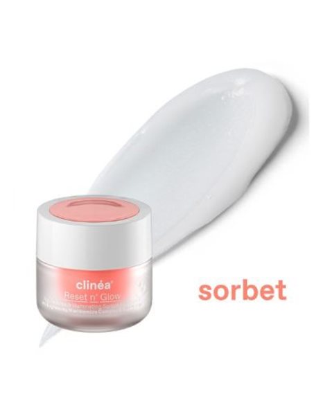 Clinéa Reset n' Glow - Sorbet Κρέμα Προσώπου Αντιγήρανσης και Λάμψης 50ml.