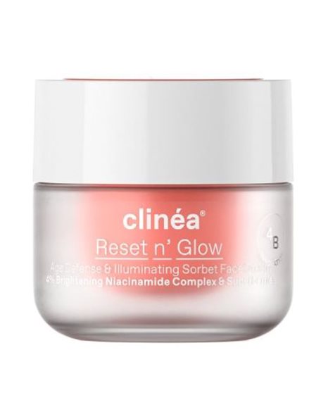 Clinéa Reset n' Glow - Sorbet Κρέμα Προσώπου Αντιγήρανσης και Λάμψης 50ml.