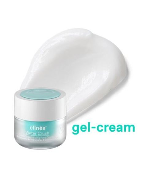 Clinea Water Crush Oil-Free Moisturizing Face Cream Gel Ενυδατική Κρέμα-Τζελ Προσώπου Ελαφριάς Υφής 