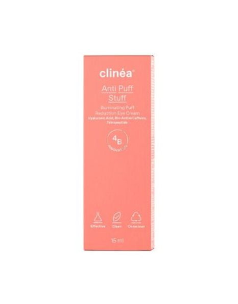 Clinea Anti Puff Stuff Eye Cream - Κρέμα Ματιών για Σακούλες & Μαύρους Κύκλους, 15ml