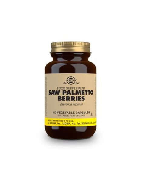 Solgar Saw Palmetto Berries, 100 Φυτικές Κάψουλες