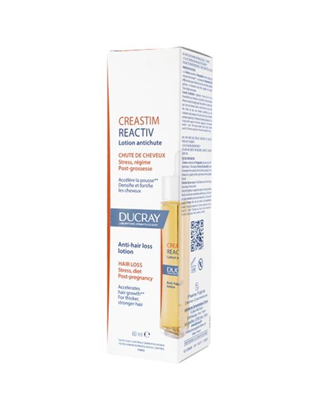  Ducray Creastim Reactiv Lotion Antichute-Λοσιόν για τα Μαλλιά κατά της Τριχόπτωσης, 60ml