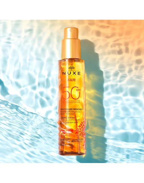 Nuxe Sun Tanning Oil Λάδι Μαυρίσματος για Πρόσωπο & Σώμα με SPF50, 150ml