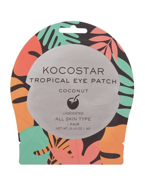 Kocostar Tropical Eye Patch Coconut Επιθέματα Ματιών Υδρογέλης για Ενυδάτωση 1τμχ