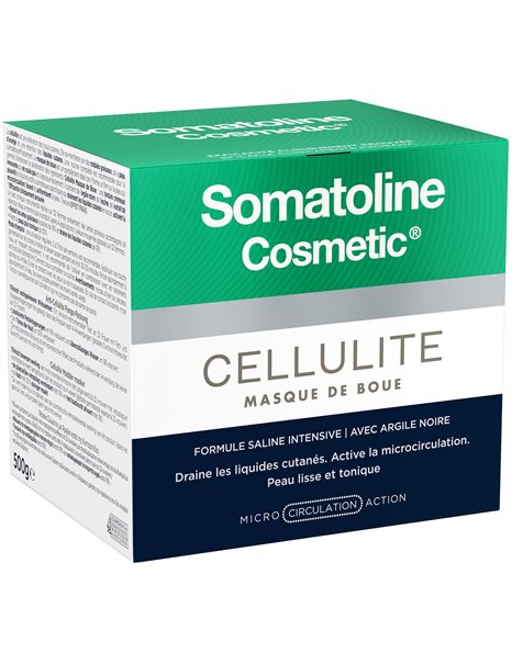 Somatoline Cosmetic Anti-Cellulite Μάσκα Σώματος με Άργιλο Κατά της Κυτταρίτιδας 500 ml