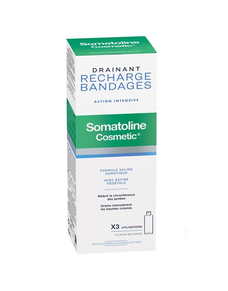 Somatoline Cosmetic Διάλυμα Επαναπλήρωσης για Επιδέσμους Αποσυμφόρησης 400 ml