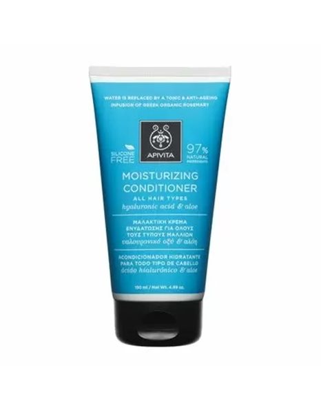 Apivita Hair Care Moisturizing Conditioner hyaluronic acid & aloe 150 ml