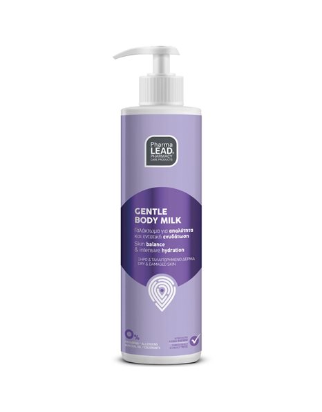 Pharmalead Gentle Promo Gentle Body Care Shower Gel 500ml & Body Milk 250ml & Deo Roll-on 50ml