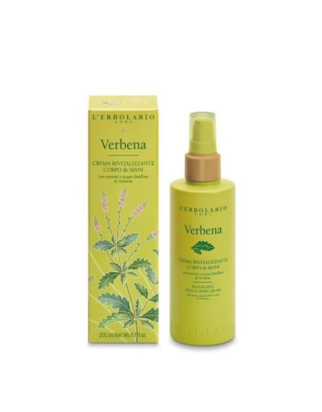 L' Erbolario Verbena Ενυδατική Κρέμα Σώματος & Χεριών 200ml
