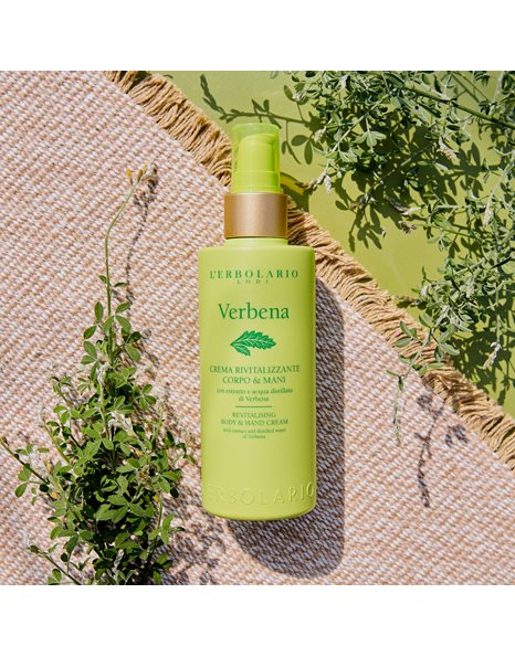 L' Erbolario Verbena Ενυδατική Κρέμα Σώματος & Χεριών 200ml