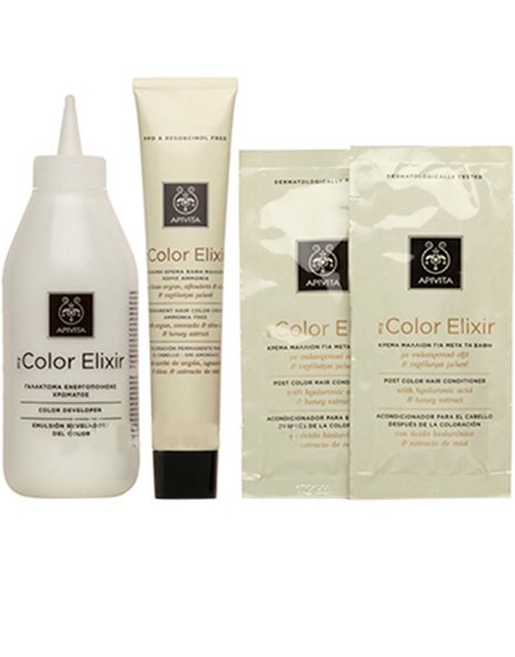 APIVITA My Color Elixir Μόνιμη Βαφή Μαλλιών Νο 1.0 Μαύρο