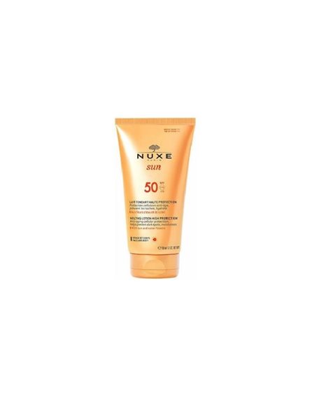 NUXE Sun Milky Lotion For Face & Body SPF50 Αντηλιακό Γαλάκτωμα Για Πρόσωπο & Σώμα, 150ml