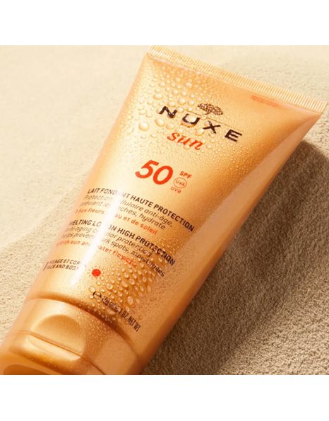 NUXE Sun Milky Lotion For Face & Body SPF50 Αντηλιακό Γαλάκτωμα Για Πρόσωπο & Σώμα, 150ml