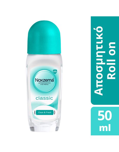 Noxzema Deo Roll On Classic 48h Γυναικείο Αποσμητικό 50 ml