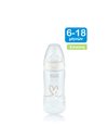 Nuk Πλαστικό Μπιμπερό 300ml First Choice με Θηλή Σιλικόνης & Ένδειξη Θερμοκρασίας 6-18m Γκρι Κοάλα