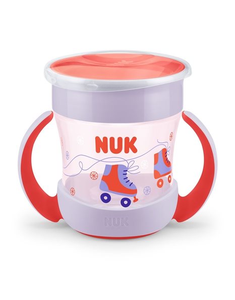 Nuk Παιδικό Ποτηράκι "Mini Magic" από Πλαστικό Γαλάζιο 160ml για 6m+