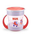 Nuk Παιδικό Ποτηράκι "Mini Magic" από Πλαστικό Γαλάζιο 160ml για 6m+