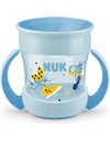 Nuk Παιδικό Ποτηράκι "Mini Magic" από Πλαστικό Γαλάζιο 160ml για 6m+