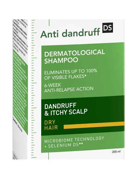 Vichy Dercos Anti-Dandruff Shampoo Dry Hair Αντιπιτυριδικό Σαμπουάν για Ξηρά Μαλλιά, 200ml