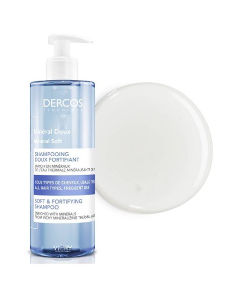 Vichy Dercos Mineral Σαμπουάν Καθημερινής Χρήσης 400 ml