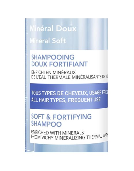 Vichy Dercos Mineral Σαμπουάν Καθημερινής Χρήσης 400 ml