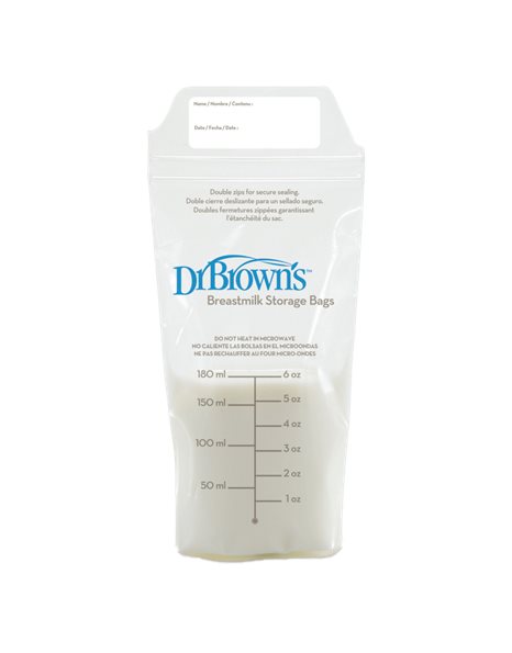 Dr Brown's Σακουλάκια Φύλαξης Μητρικού Γάλακτος 25τμχ No.S4005