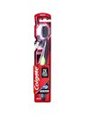 Colgate 360 Black Toothbrush With Charcoal Medium Μαύρη / Κίτρινη 1τμχ