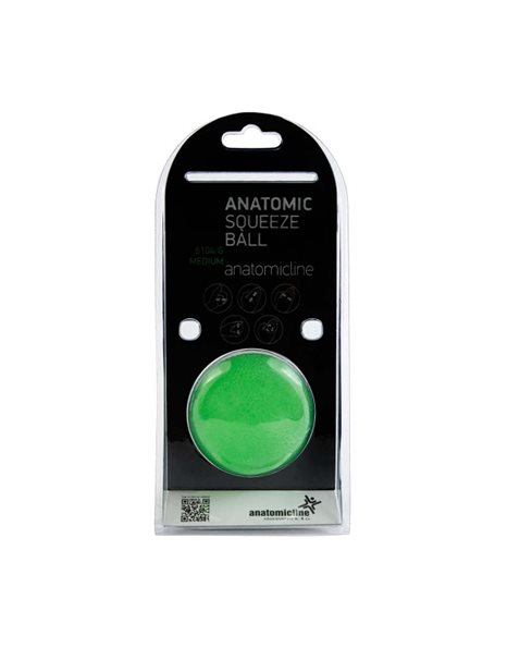 Anatomic LineSqueeze Ball Medium Μπαλάκι Ασκήσεως Χειρός Μέτριο Χρώμα: Πράσινο 1 Τεμάχιο