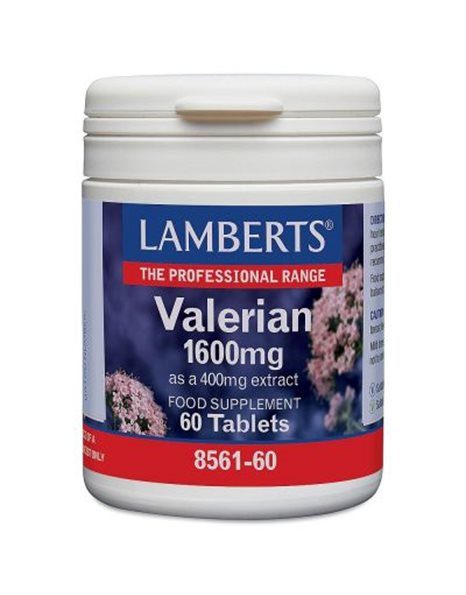 Lamberts Valerian 1600mg Συμπλήρωμα Βαλεριάνας για τον Ύπνο 60caps