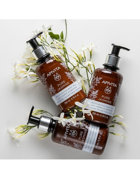 Apivita Pure Jasmine Ενυδατική Lotion Σώματος με Άρωμα Γιασεμί 200ml