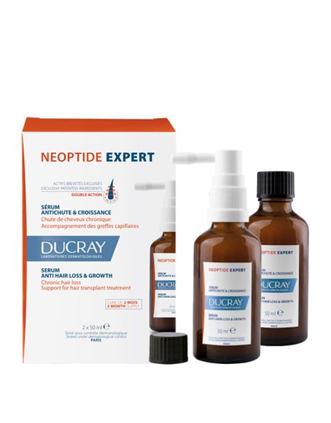 Ducray Neoptide Expert Ορός Ανάπτυξης Κατά της Τριχόπτωσης 2 x 50 ml