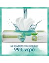 Sponsored Pampers Harmonie Aqua Μωρομάντηλα με 99% Νερό, χωρίς Οινόπνευμα & Άρωμα 48 τμχ