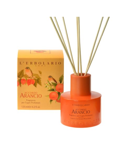 L' Erbolario Αρωματικό Χώρου με Sticks Accordo Arancio 125ml